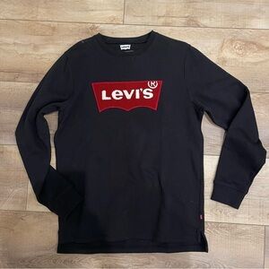 Levi's Black Crewneck Sweater M